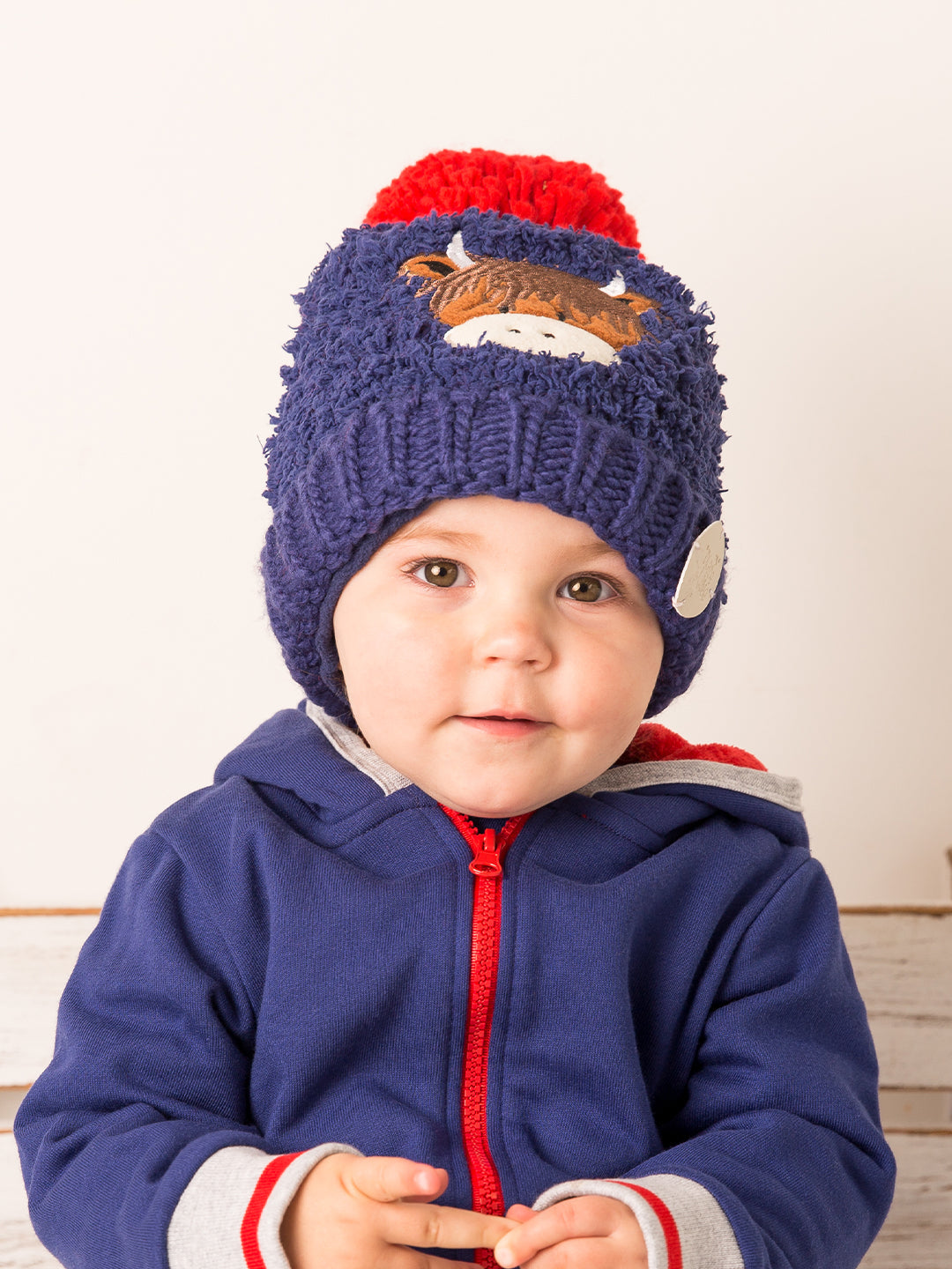 Hamish Highland Cow Bobble Hat