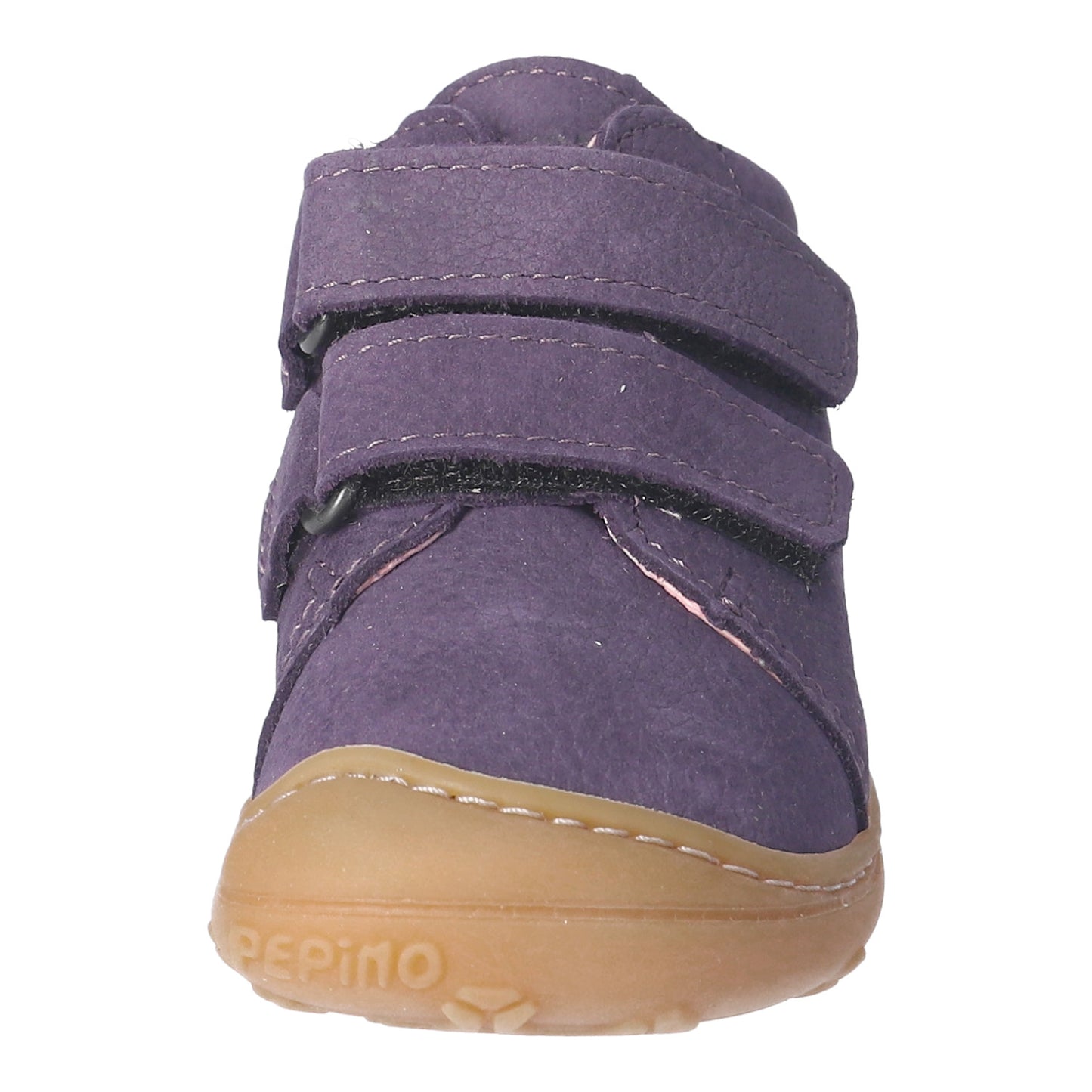 Chrisy Blackberry Nubuk Leather Soft Sole First Shoe
