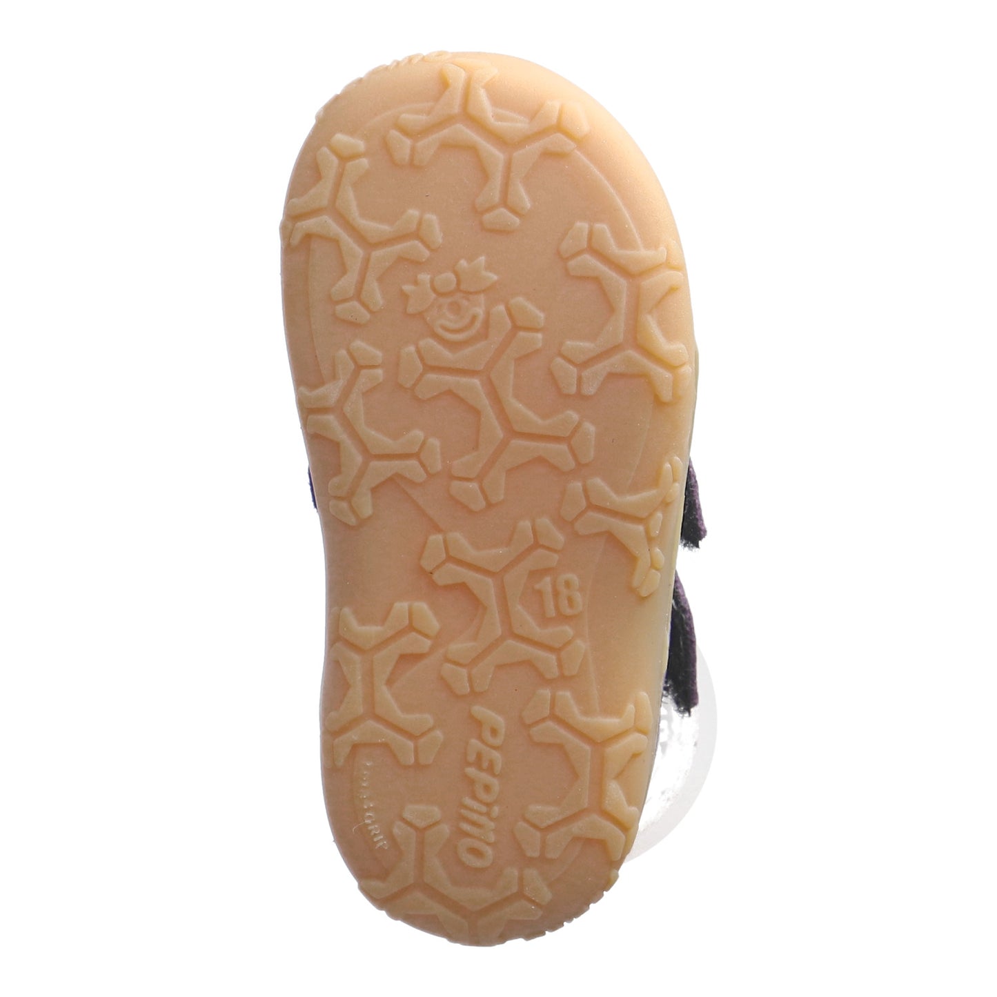 Chrisy Blackberry Nubuk Leather Soft Sole First Shoe