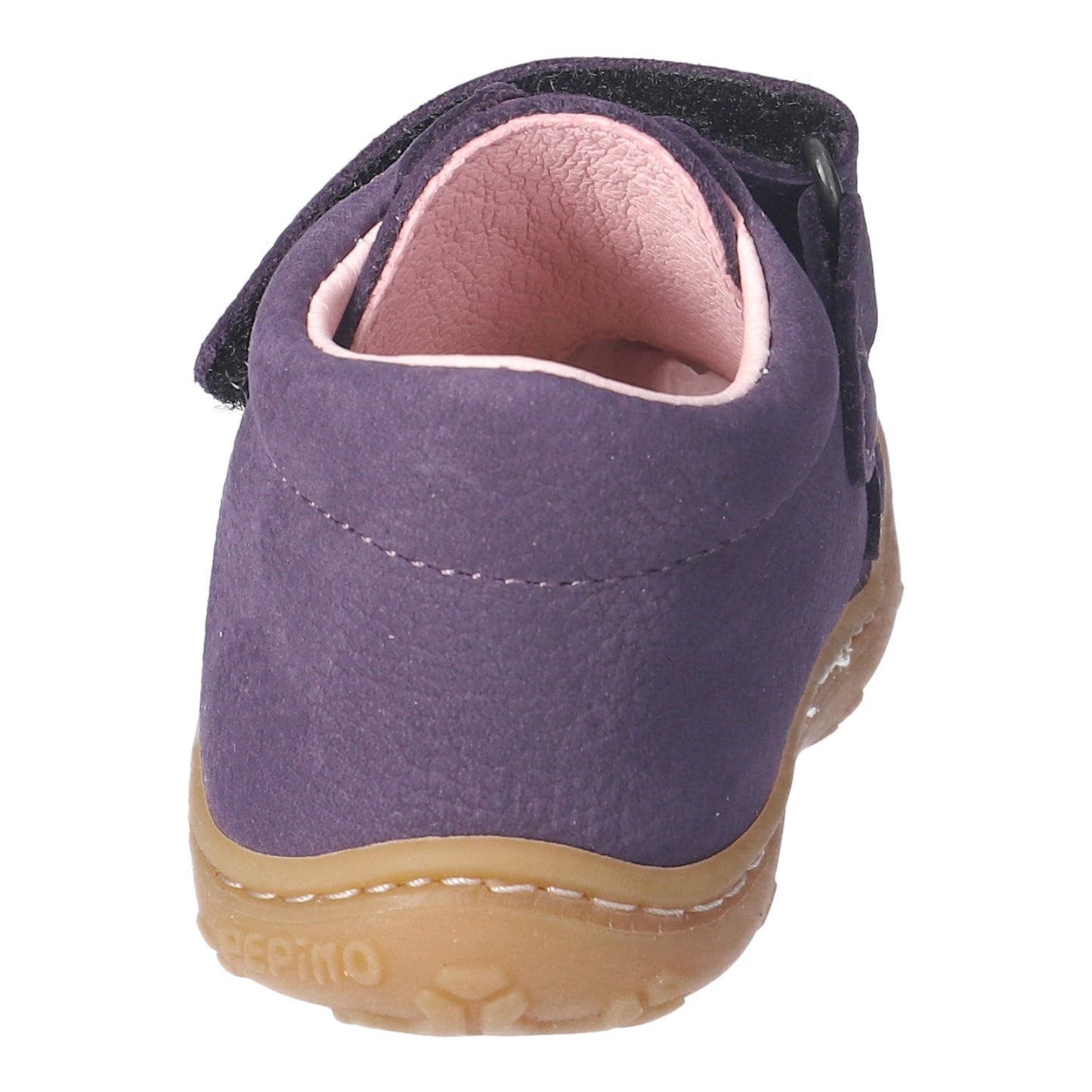 Chrisy Blackberry Nubuk Leather Soft Sole First Shoe