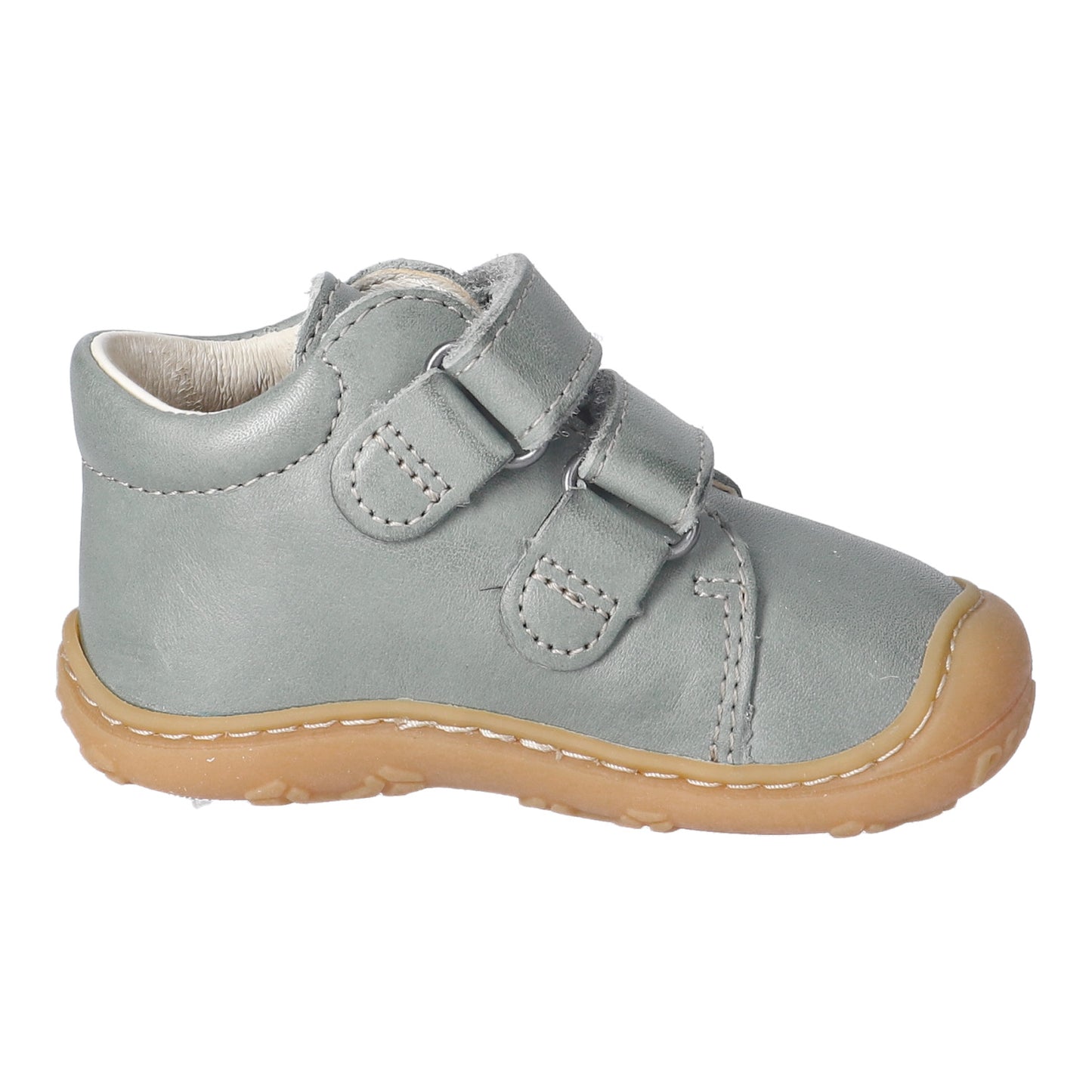 Chrisy Sage Leather Soft Sole First Shoe