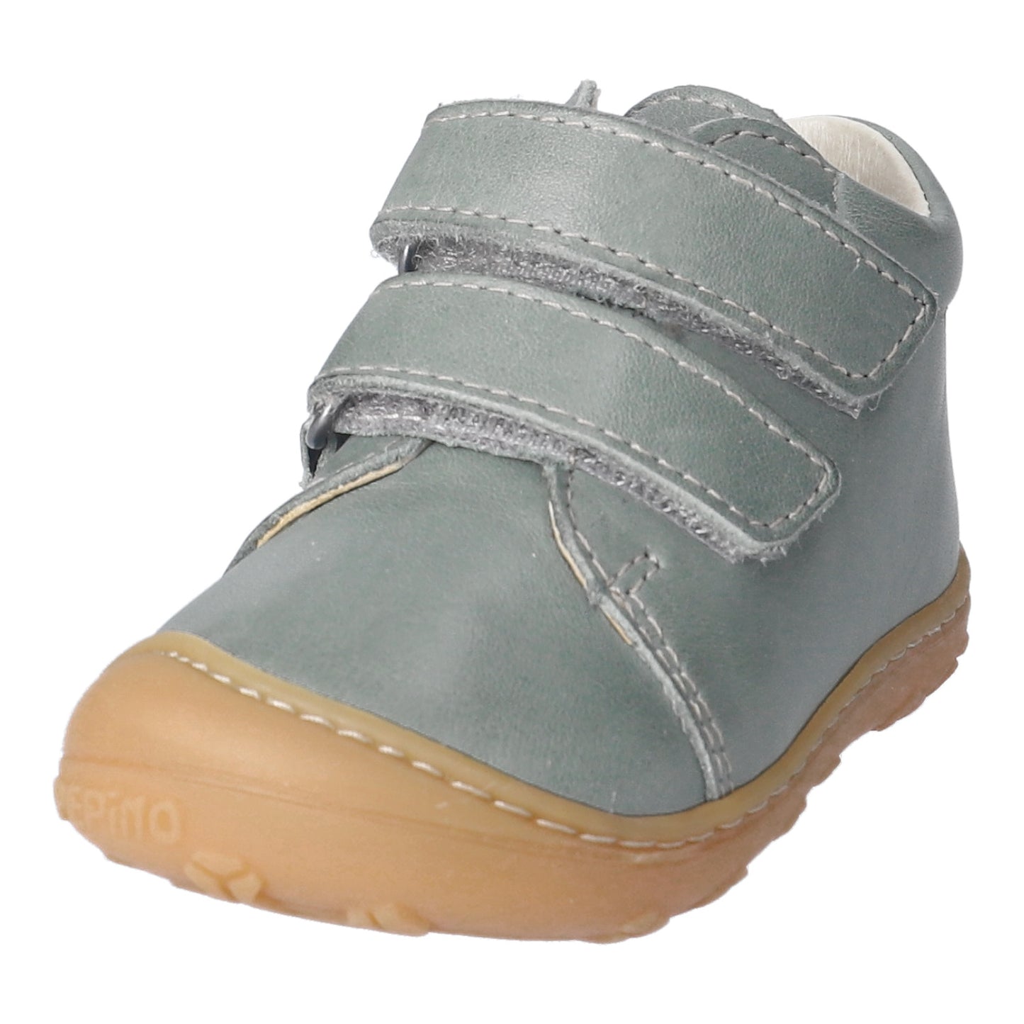 Chrisy Sage Leather Soft Sole First Shoe
