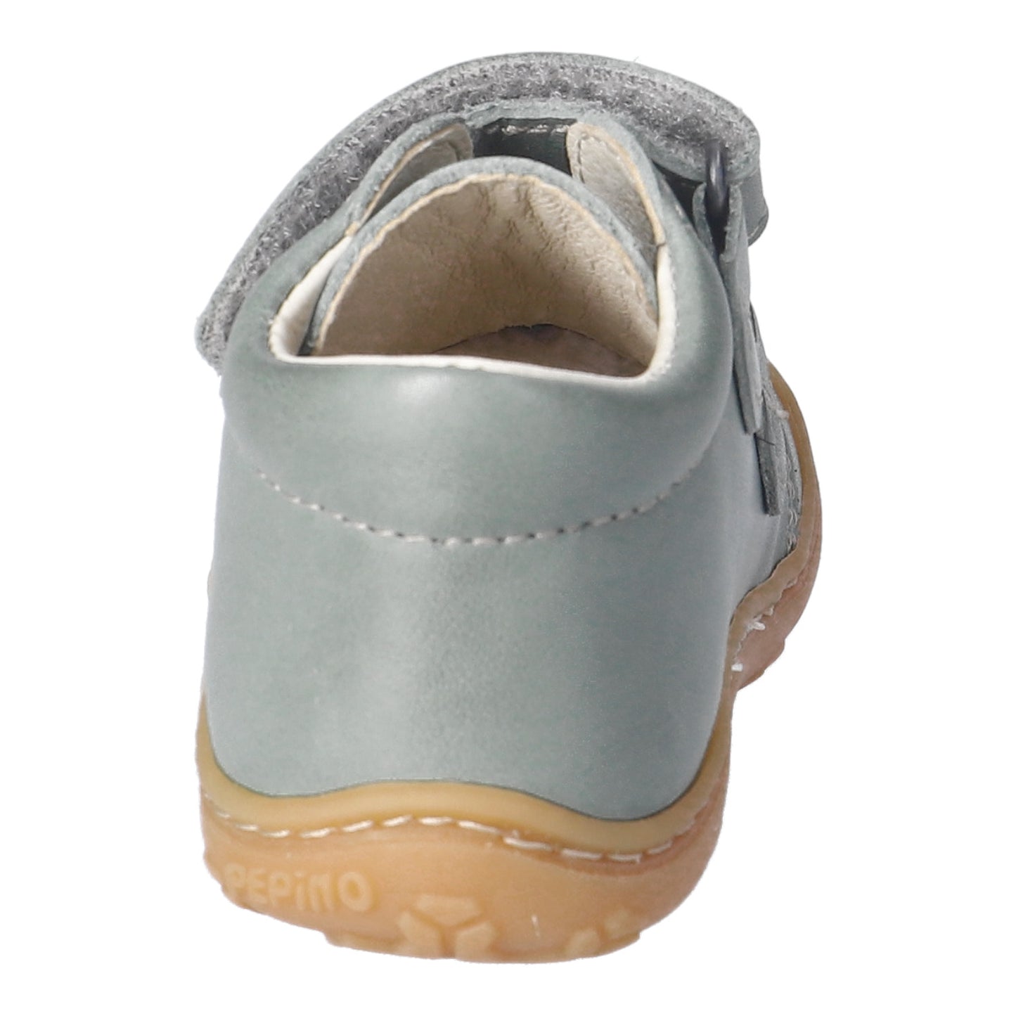 Chrisy Sage Leather Soft Sole First Shoe