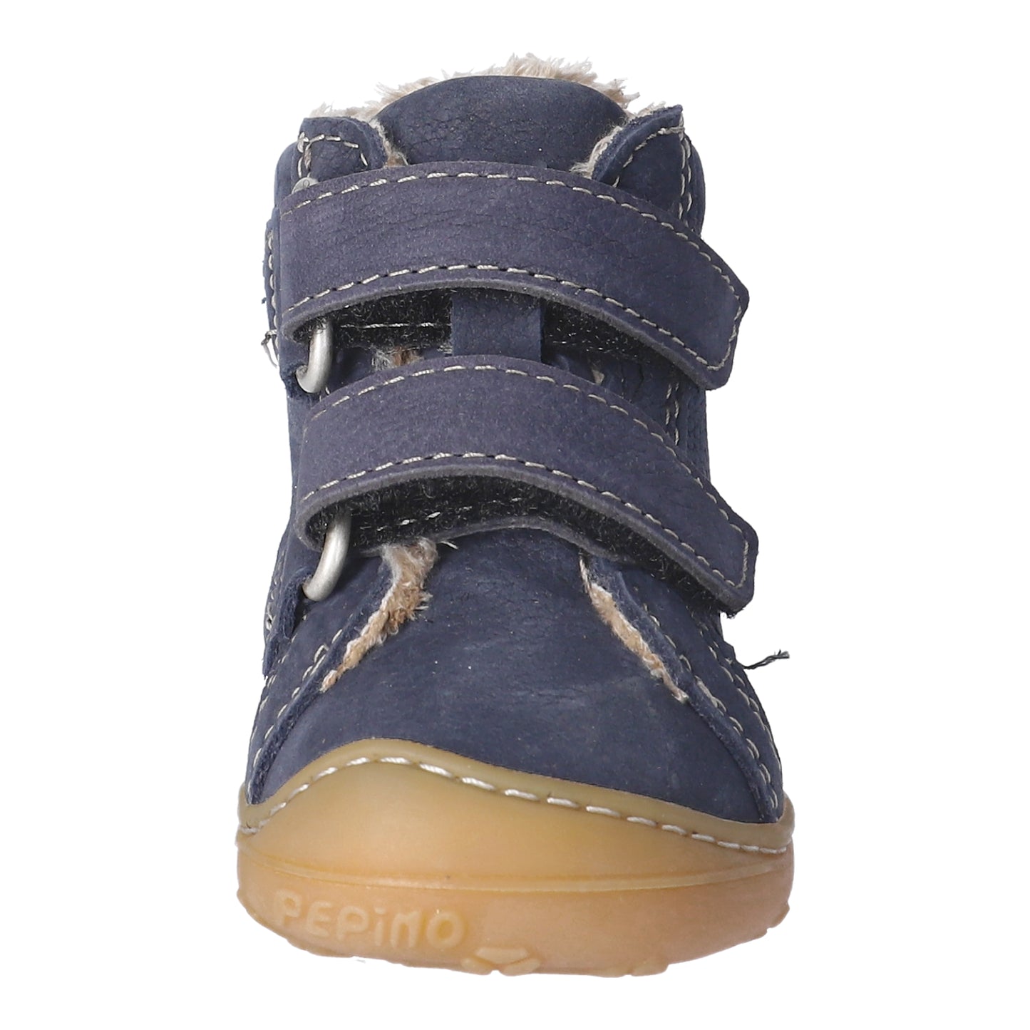 Gedo Warm Lined Navy Nubuk Leather Boot