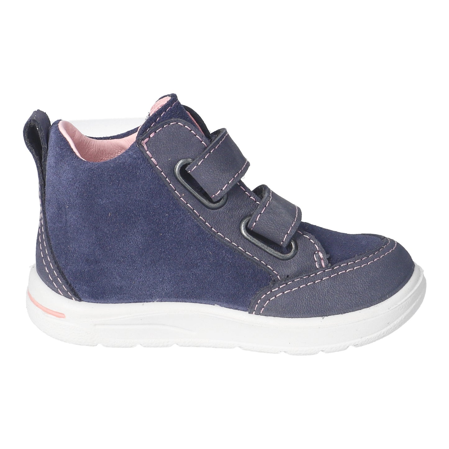 Liam Navy Pink Nubuk Leather Waterproof Boot