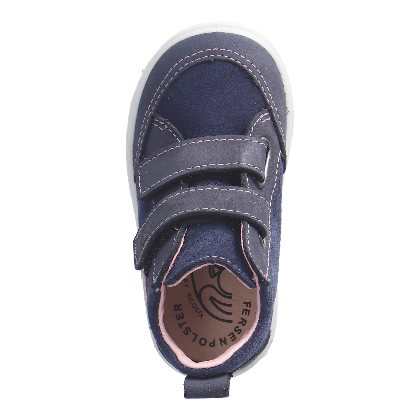 Liam Navy Pink Nubuk Leather Waterproof Boot