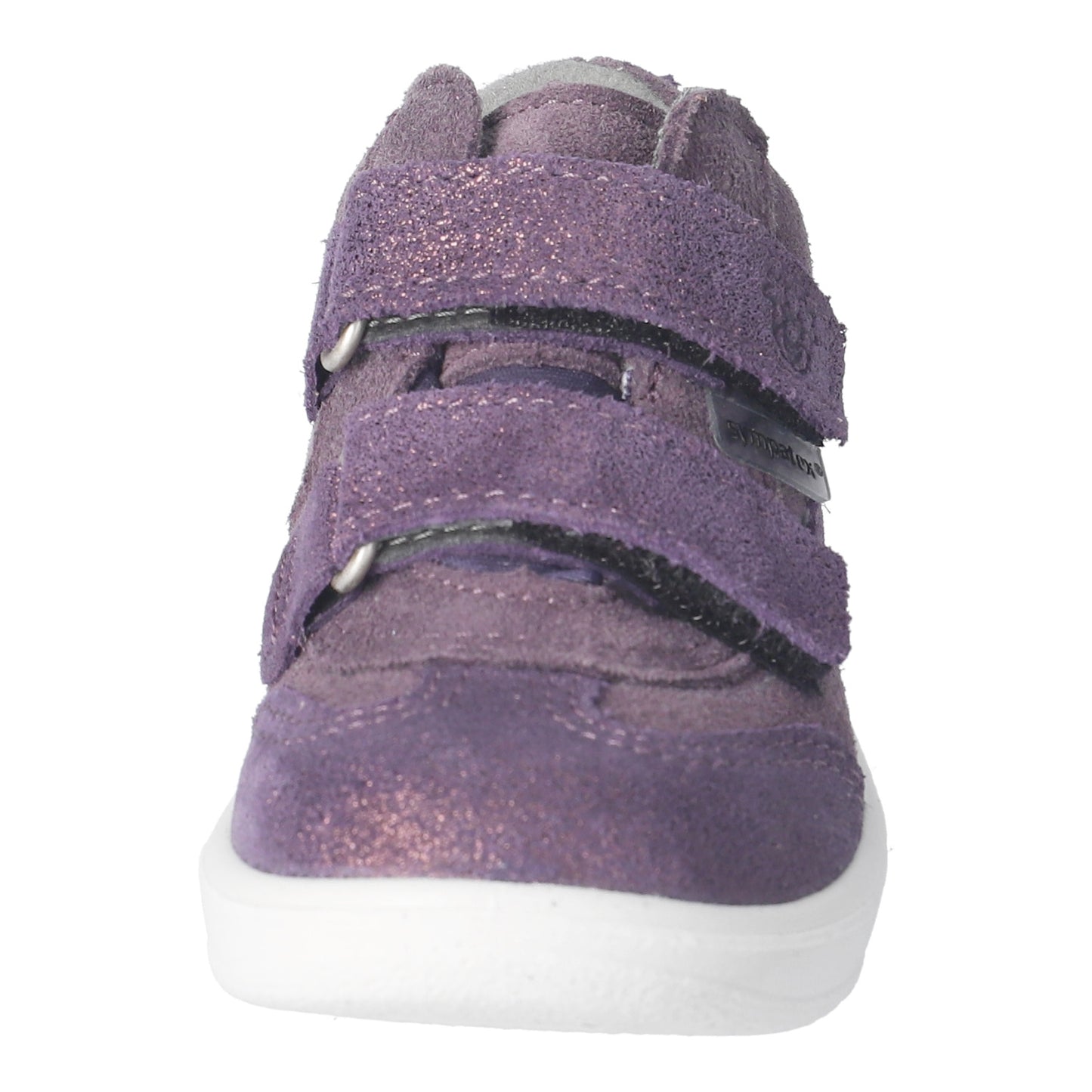 Laila Dark Purple Shine Leather Waterproof Boot