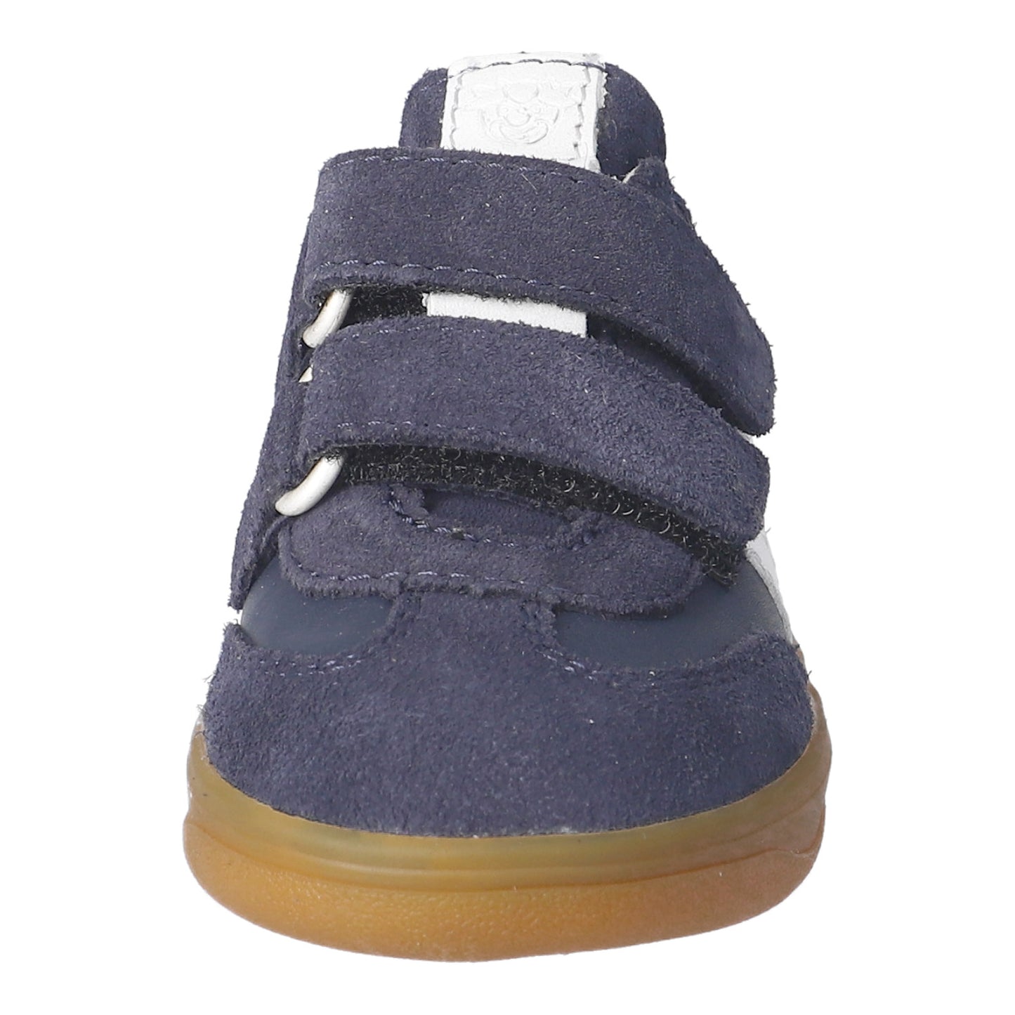 Dakota Navy And White Suede And Leather Sneaker Style Shoe