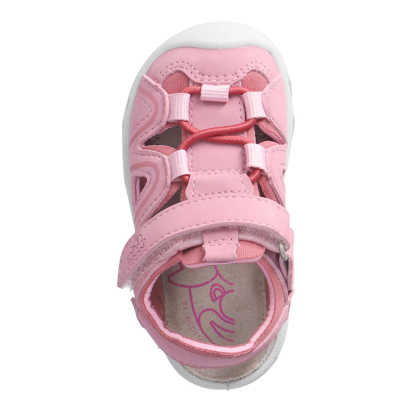 Gary Watersafe Washable Girls Sandal In Pale Pink