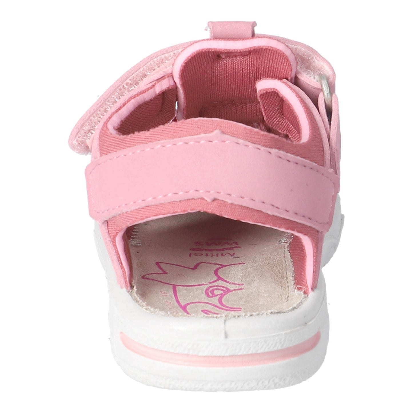 Gary Watersafe Washable Girls Sandal In Pale Pink