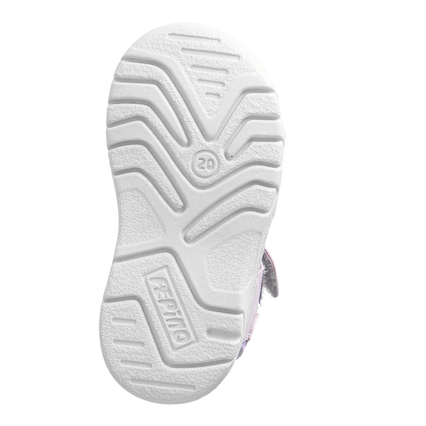 Gary Watersafe Washable Girls Sandal In Misty Pink And Silver Flowers