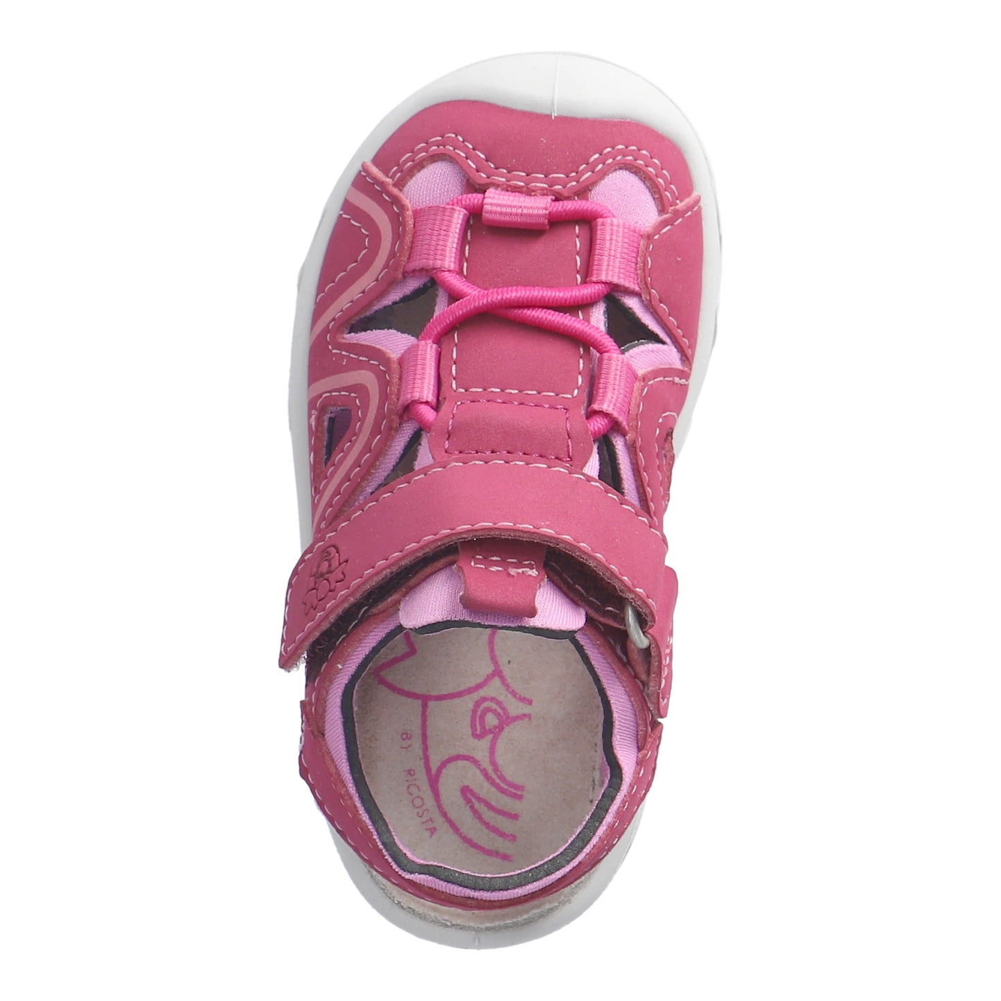 Gary Watersafe Washable Girls Sandal In Rosewood Pink