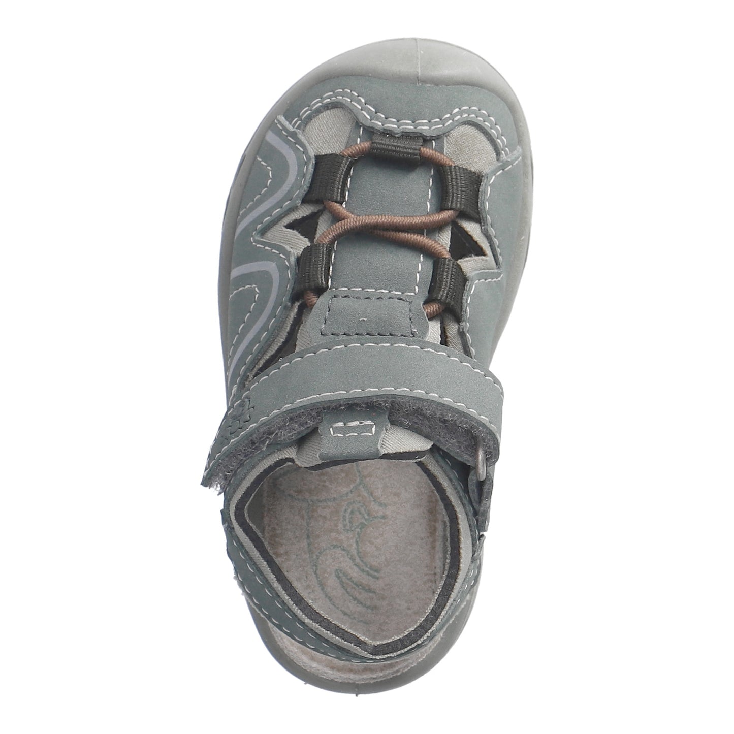 Gary Watersafe Washable Boys Sandal In Sage Green