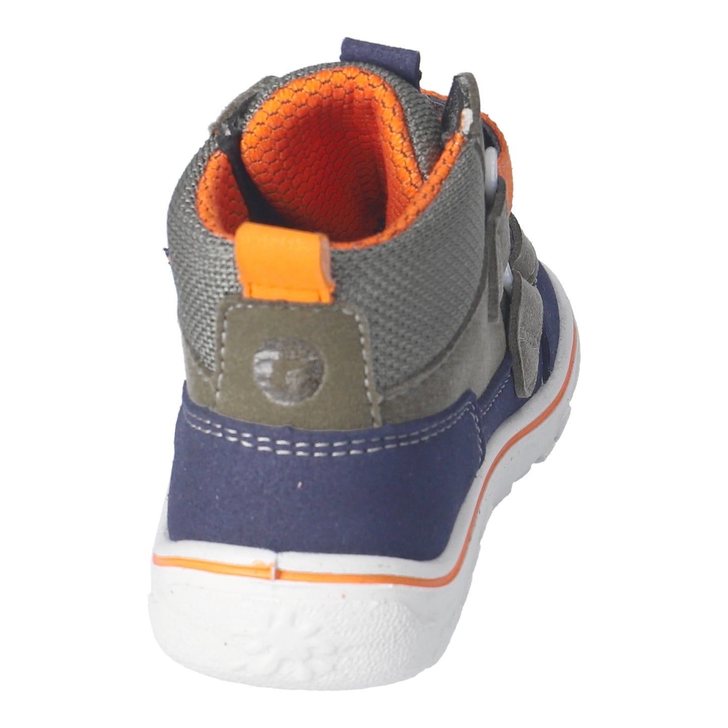 Joko Barefoot Vegan Waterproof Boot Olive/Navy/Orange