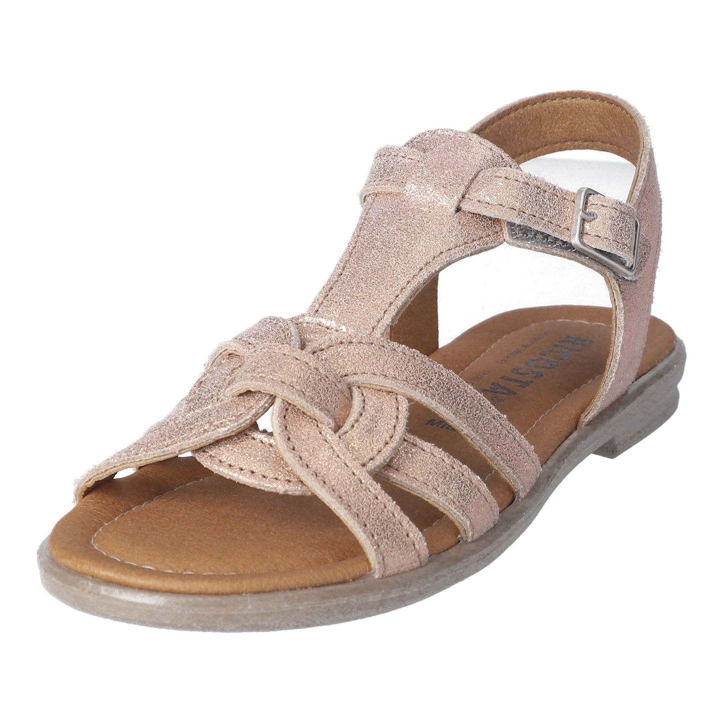 Birte Bronze Soft Shine Leather Sandal