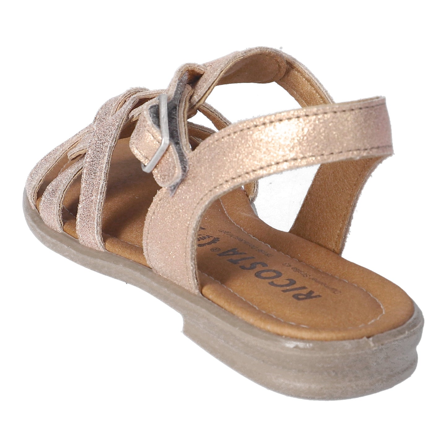 Birte Bronze Soft Shine Leather Sandal