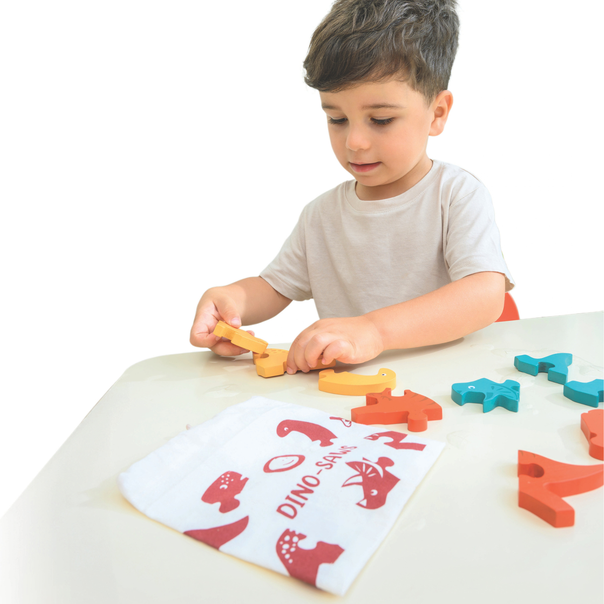 Dino-saws Wooden Dinosaur Puzzle