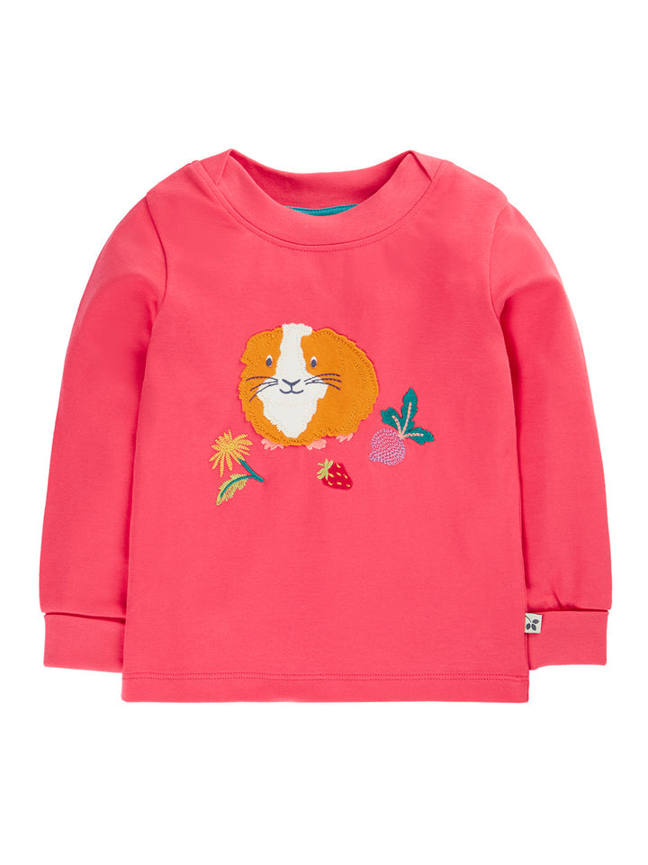 Easy On Long Sleeve Rhubarb Guinea Pig