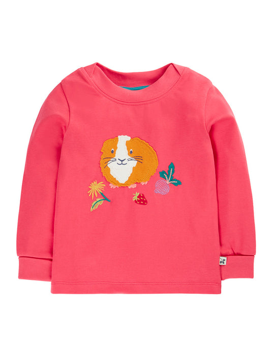 Easy On Long Sleeve Rhubarb Guinea Pig