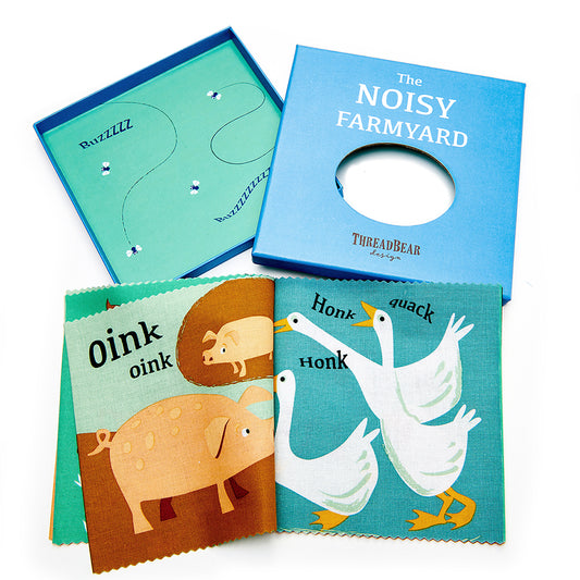 Noisy Farmyard Rag Book