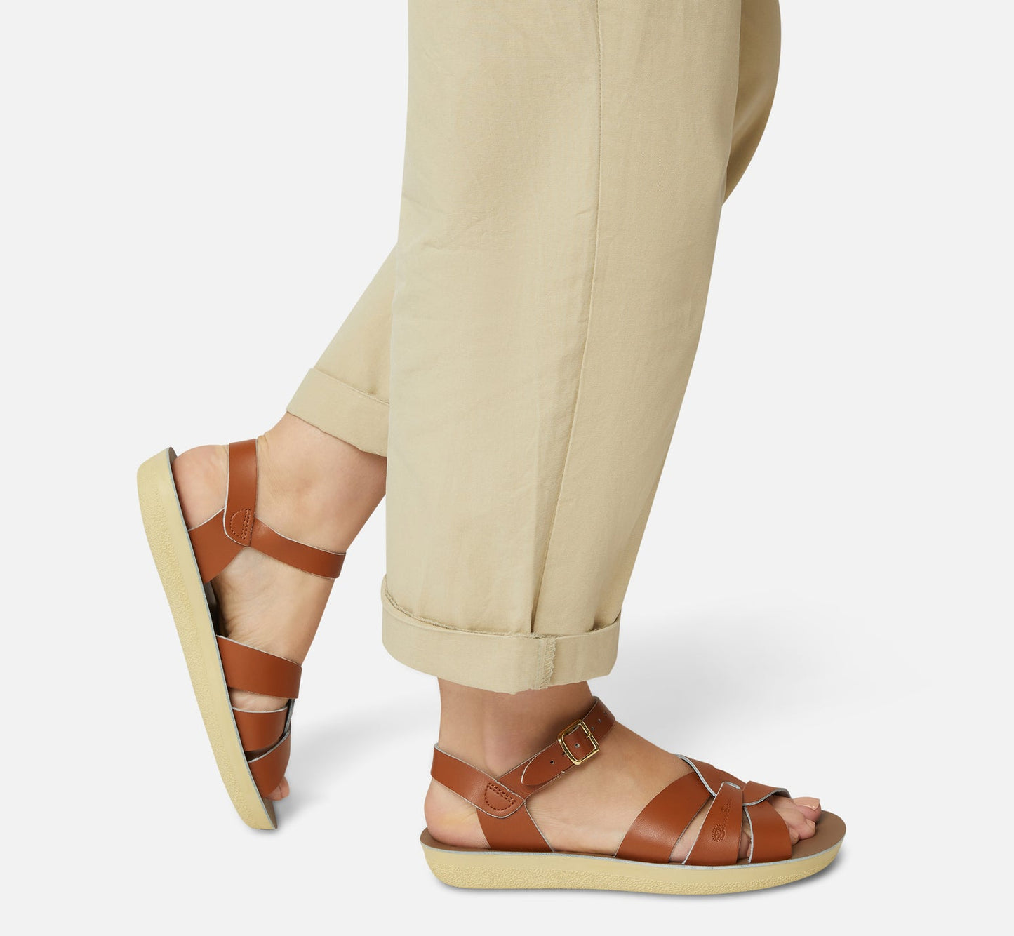 Swimmer Adult Tan Sandal