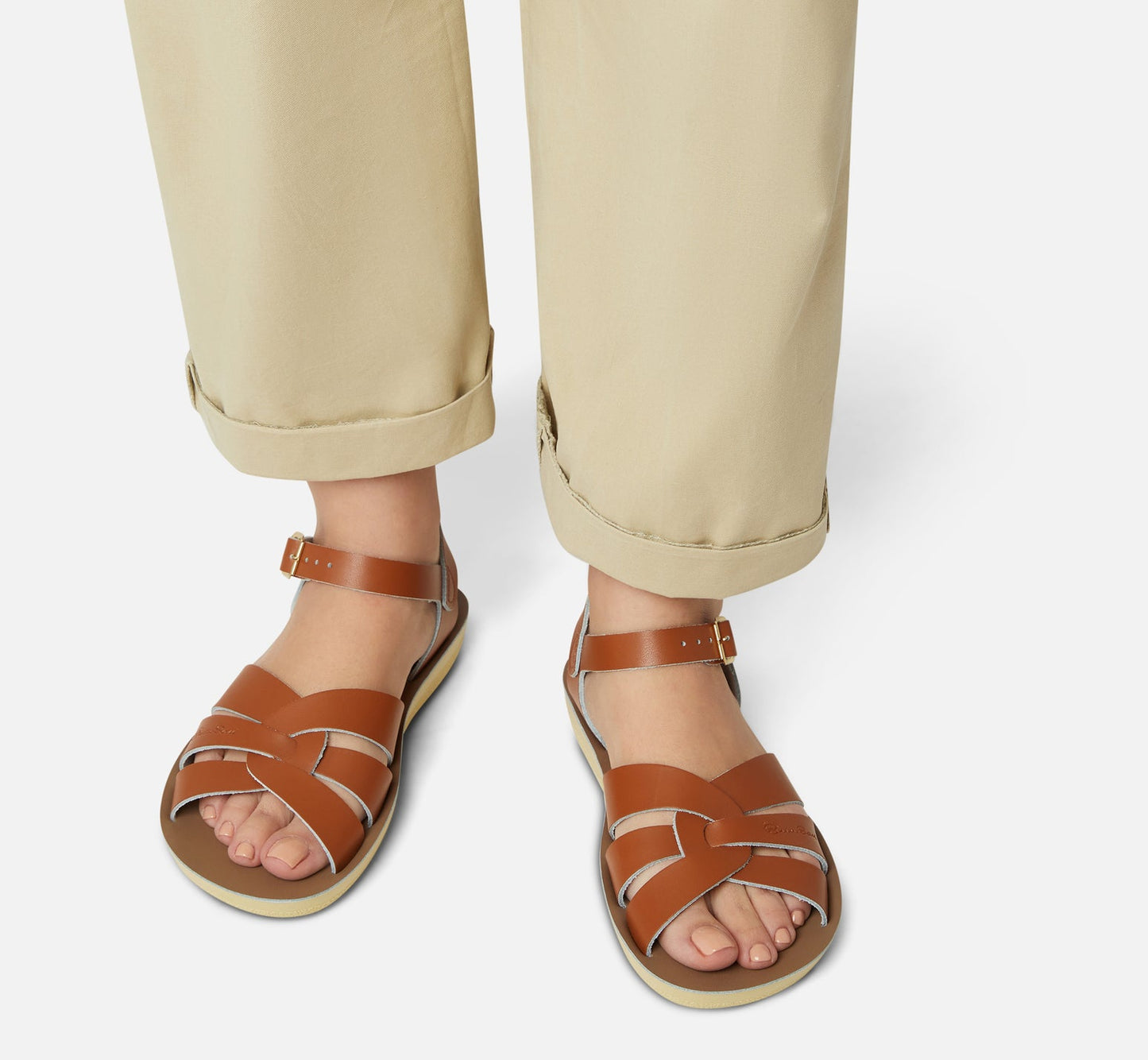 Swimmer Adult Tan Sandal