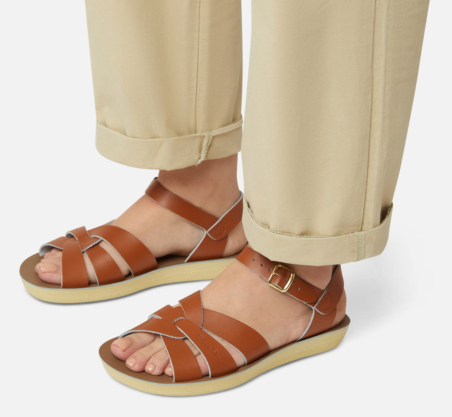Swimmer Adult Tan Sandal