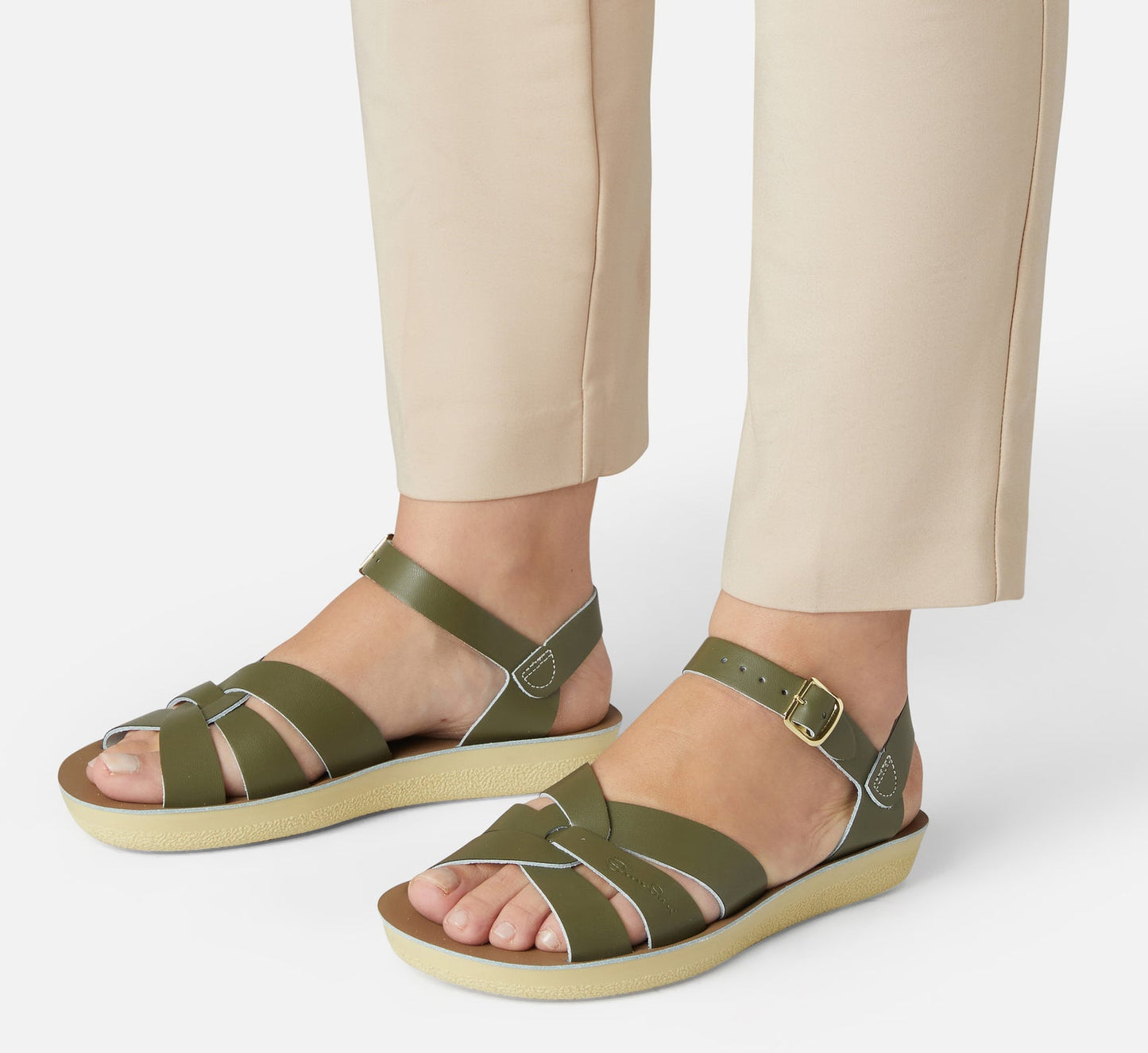 Swimmer Adult Olive Sandal