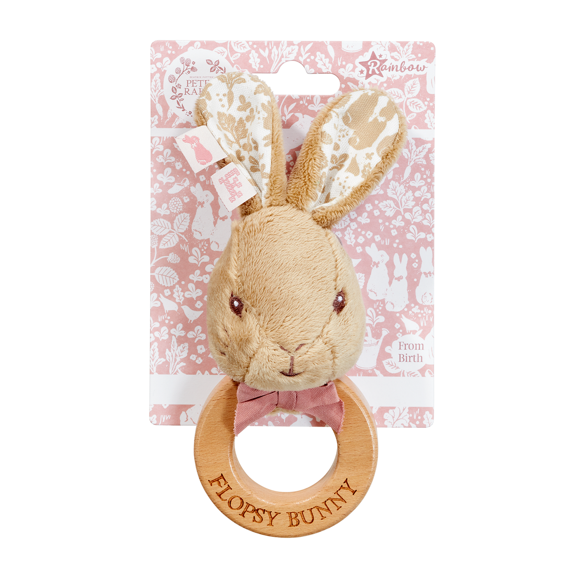 Baby Ring Rattle – Flopsy Bunny