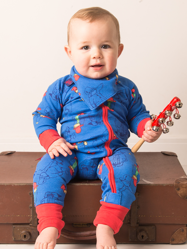 Paddington Bear Out and About Zip-Up Romper