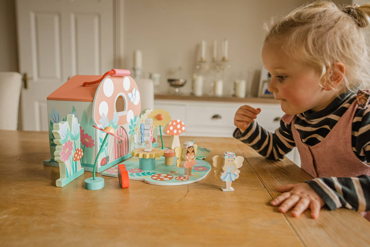 Wooden Fairy House Play Set