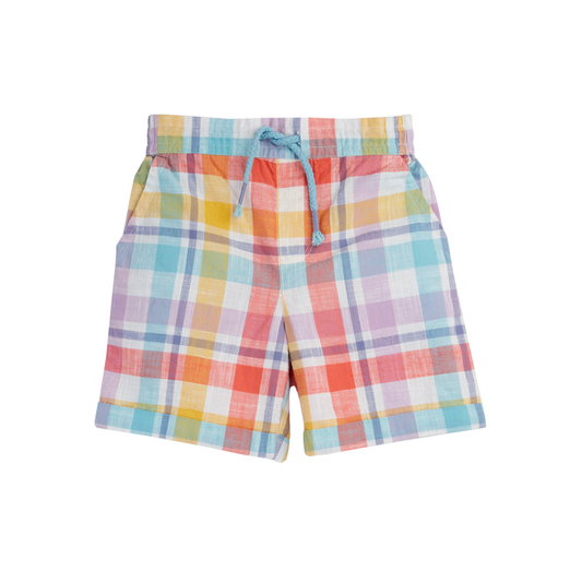 Archie Slub Shorts Springtime Check