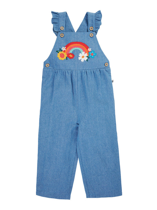 Mia Denim Rainbow Dungaree