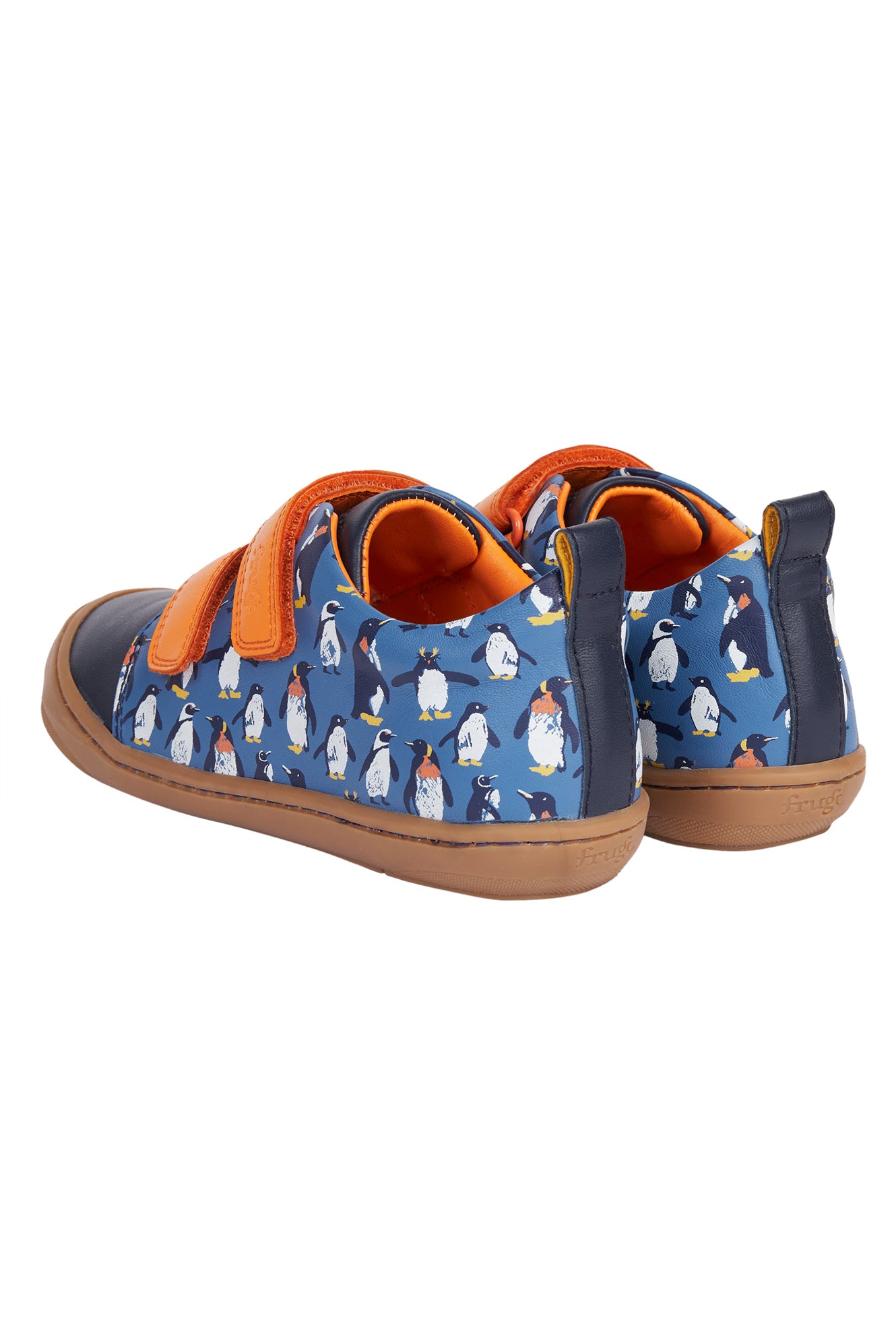 Tide Low Top Penguin Waddle Navy Leather Toddler Shoe