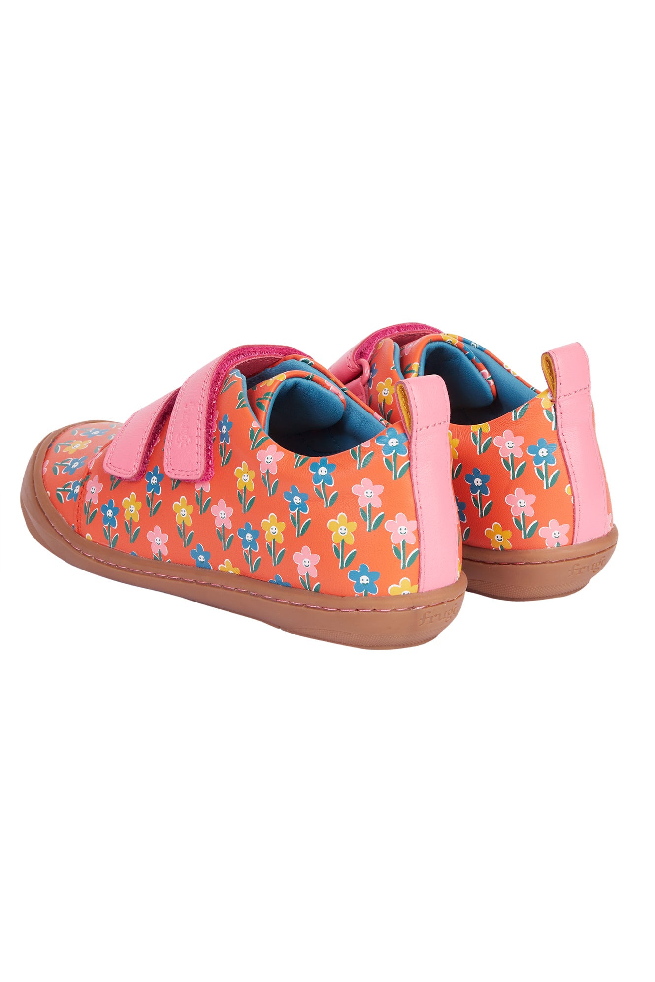 Tide Low Top Fun Flower Leather Toddler Shoe