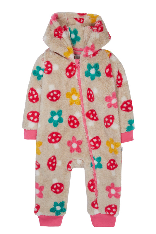Cosy Ted Snuggle Suit Mushroom Field