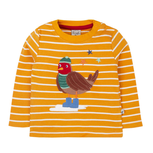 Discovery Applique Top Gold Breton Robin