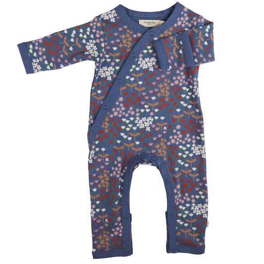 Kimono Romper Meadow Night Blue