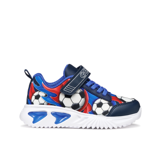 Assister Boy's Light Up Football Design Trainer