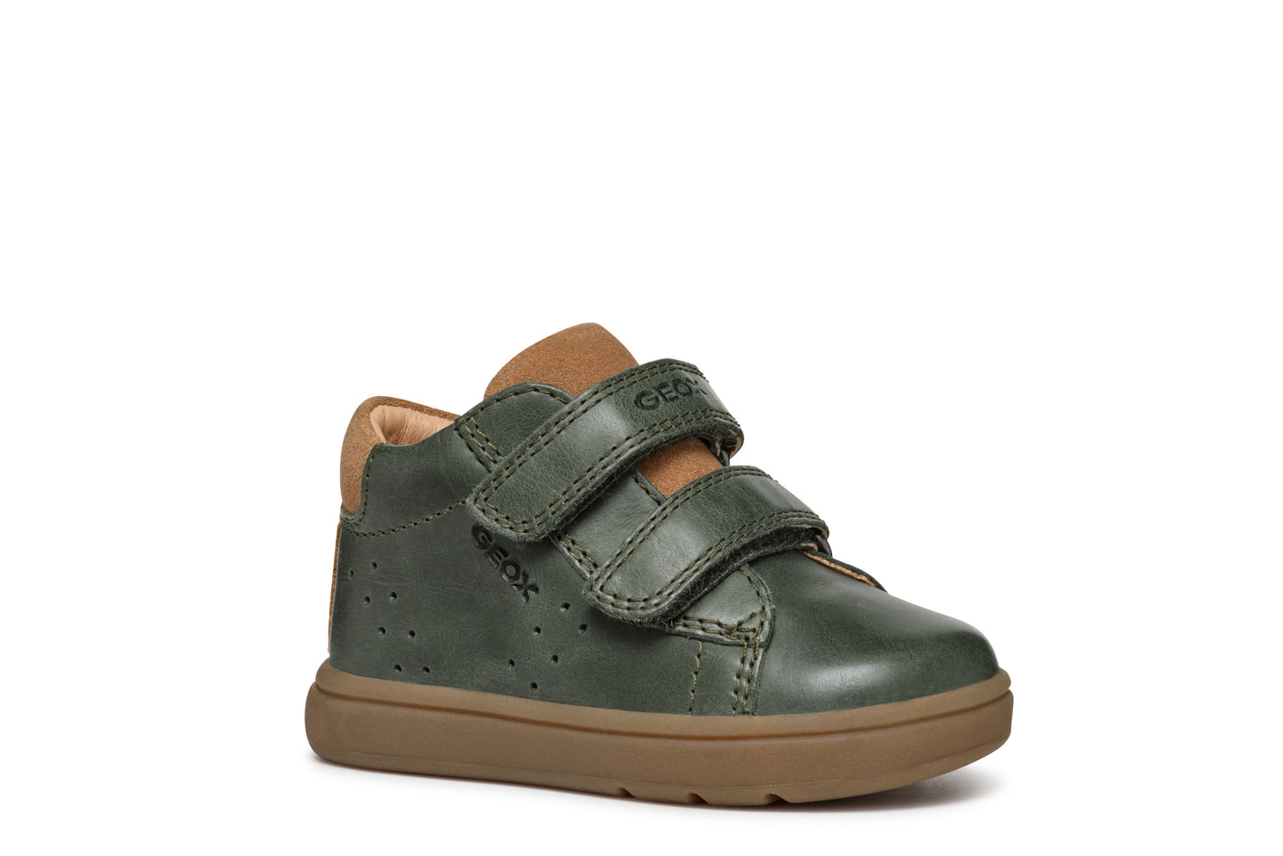 Biglia Baby Boys Dark Green Leather Shoe