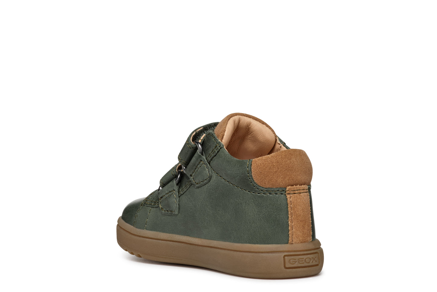 Biglia Baby Boys Dark Green Leather Shoe