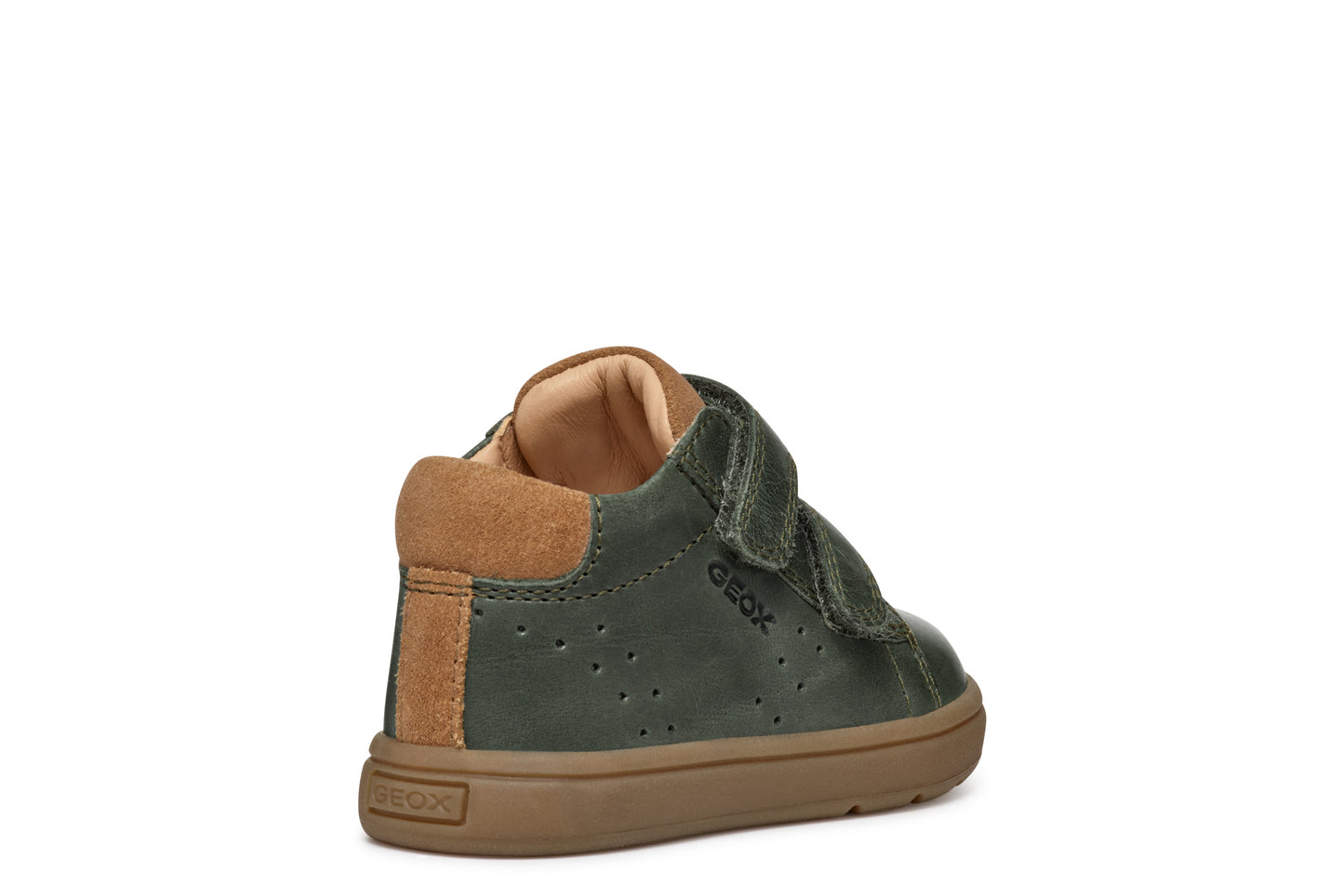 Biglia Baby Boys Dark Green Leather Shoe