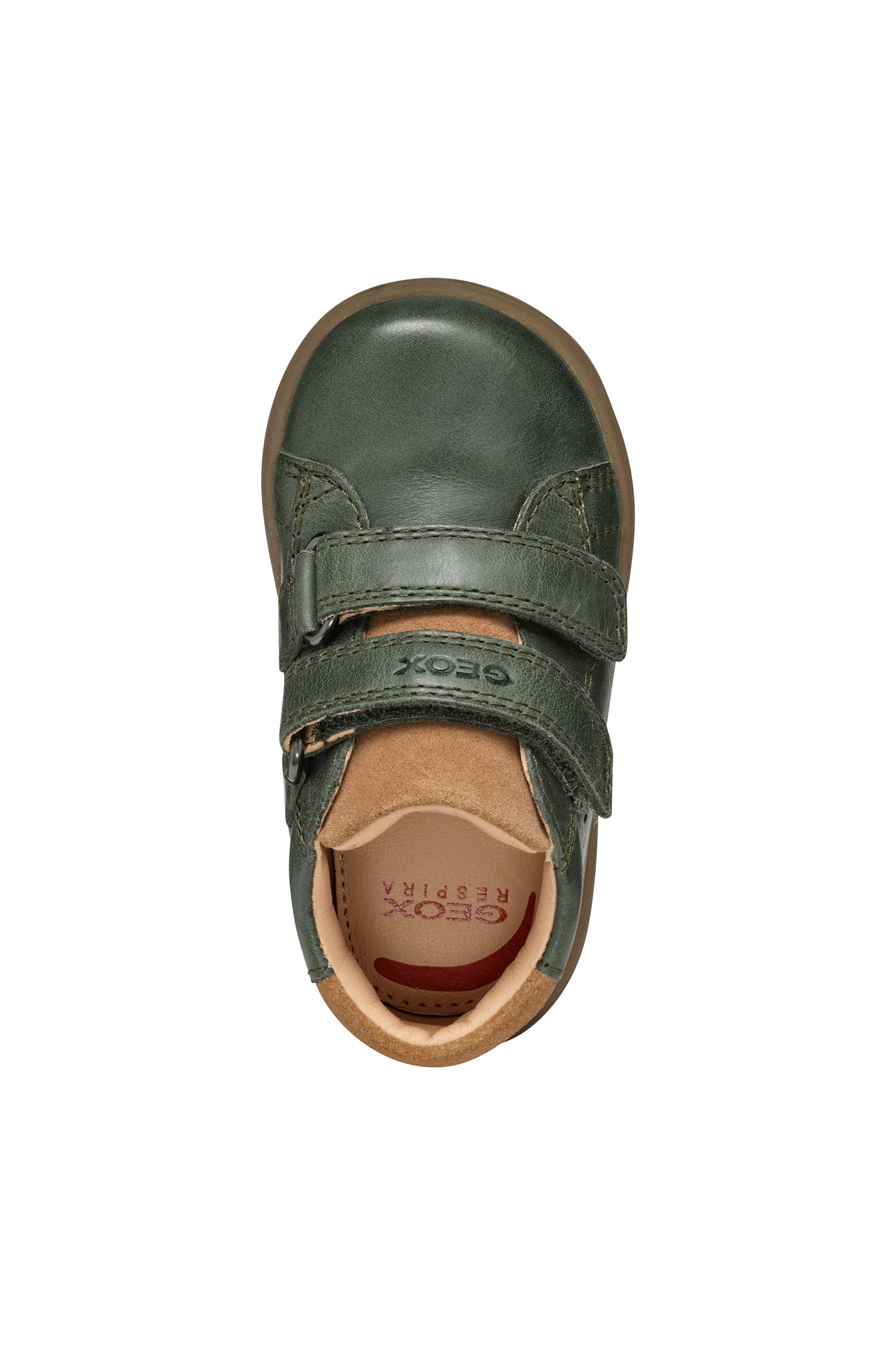 Biglia Baby Boys Dark Green Leather Shoe