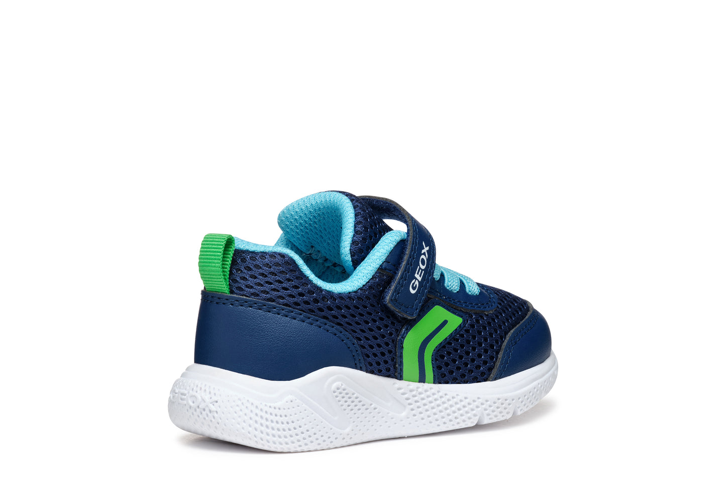 Sprintye Infant Boys Navy Light Green Trainer