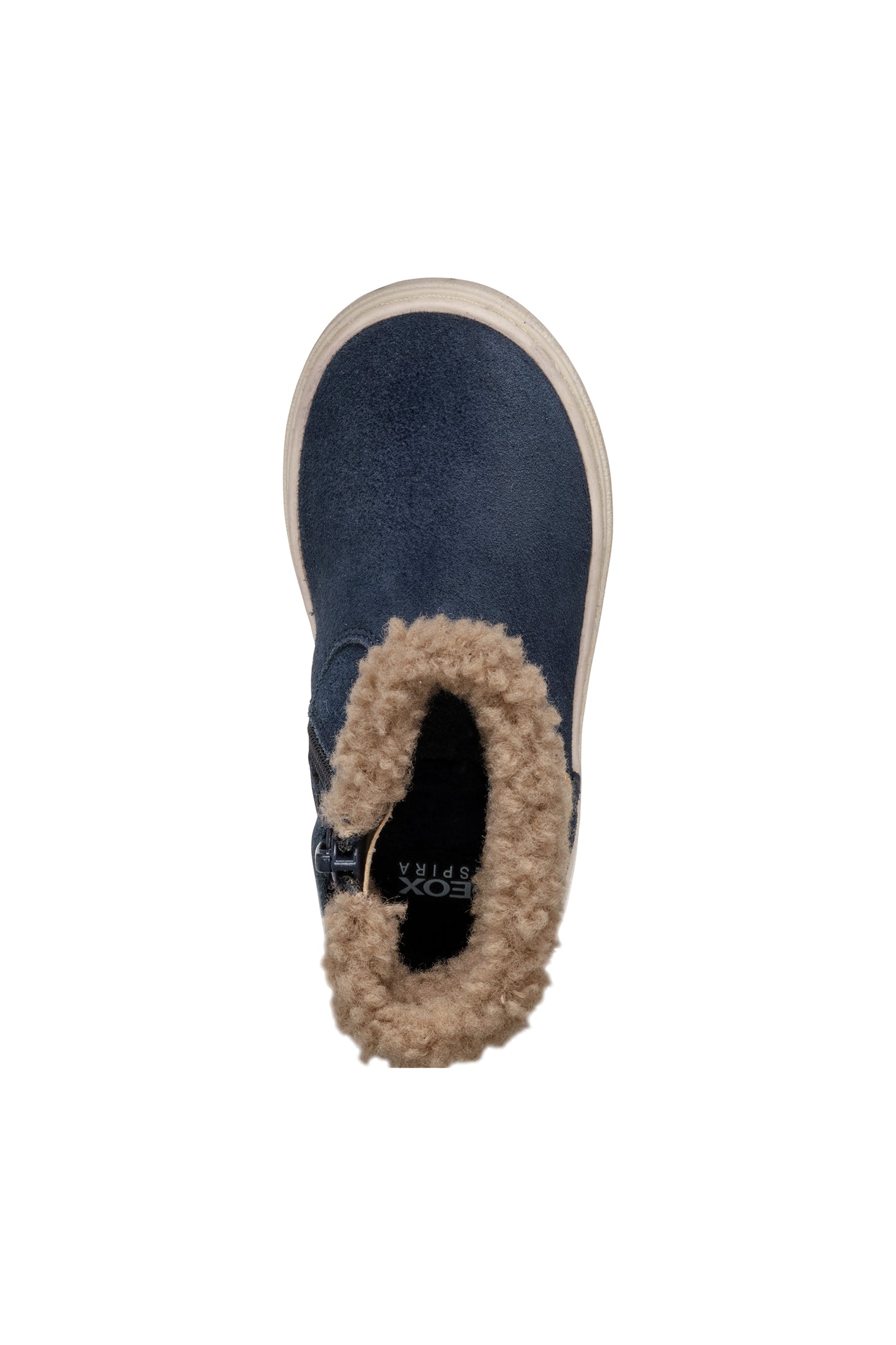 Baby Nashik Navy Suede Warm Lined Boot