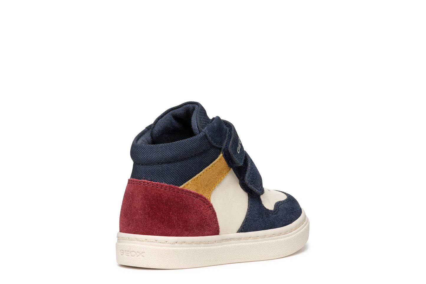 Baby Nashik Boys Navy Light Beige Suede and Nappa Boot