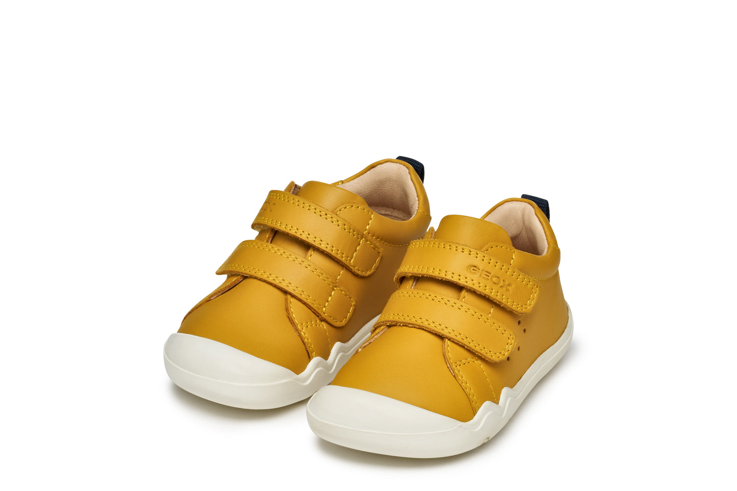 Baby Steppieup Barefoot Ochre Yellow Leather First Shoe