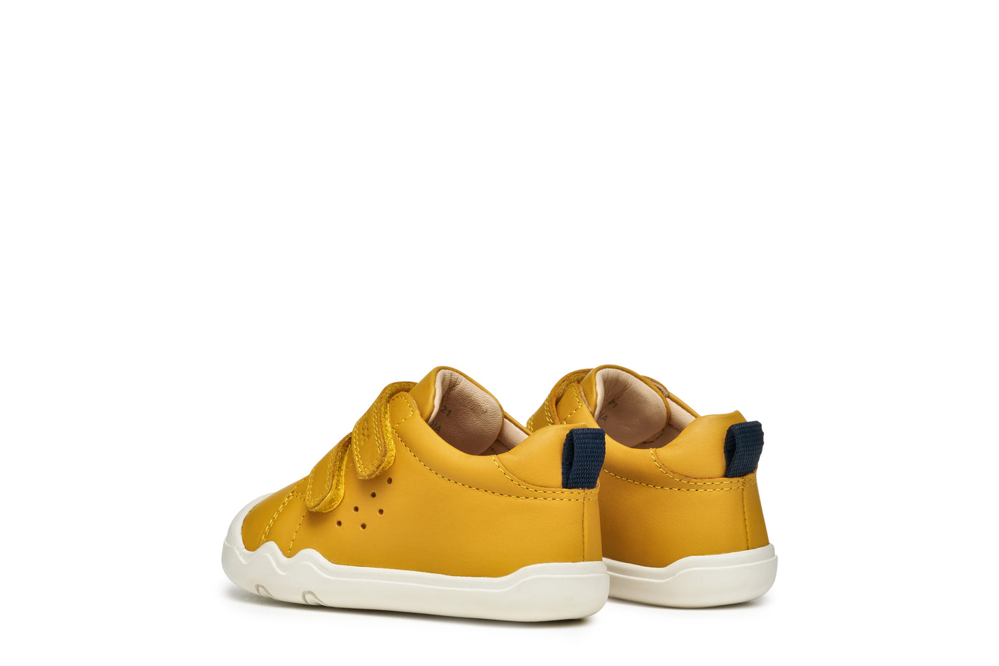 Baby Steppieup Barefoot Ochre Yellow Leather First Shoe