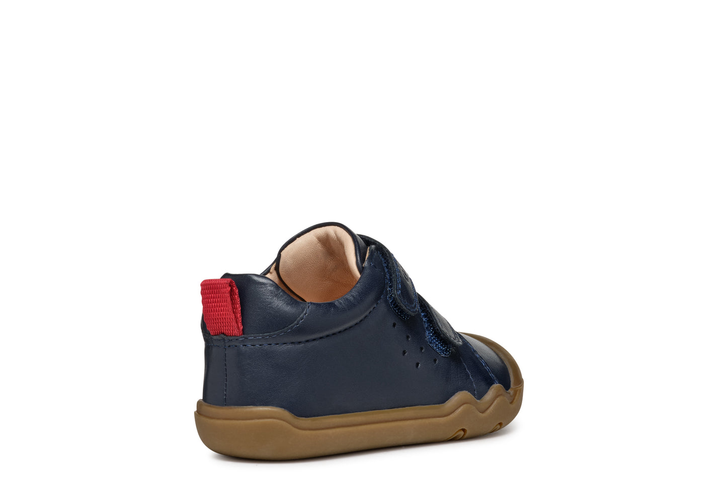 Baby Steppieup Soft Soled Navy Leather First Shoe