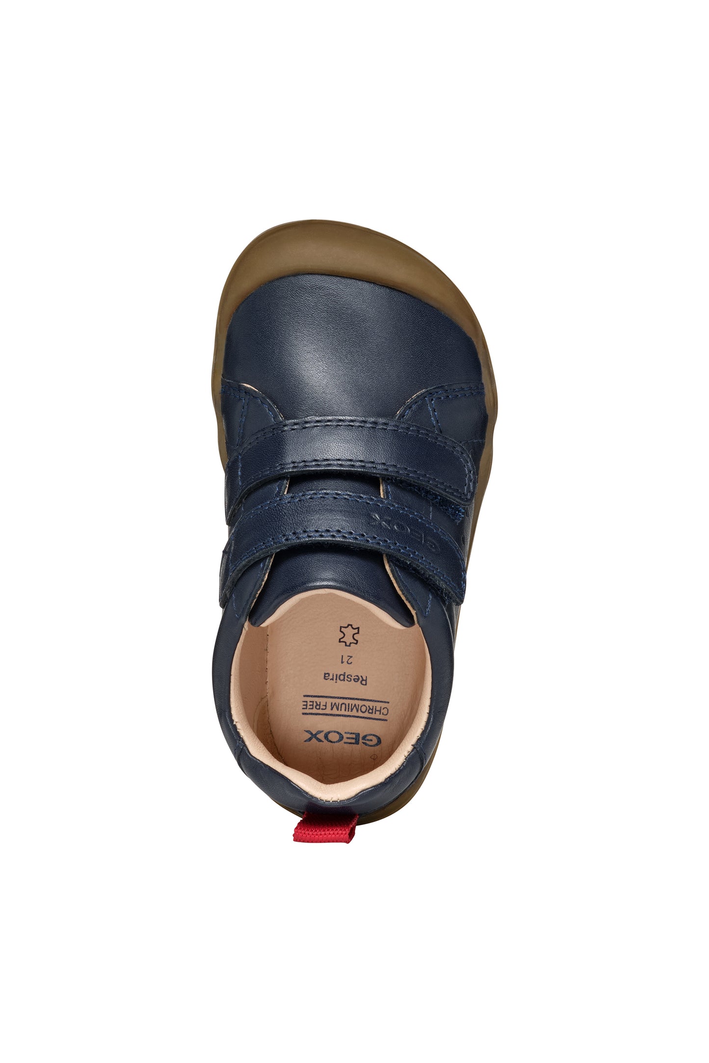 Baby Steppieup Soft Soled Navy Leather First Shoe